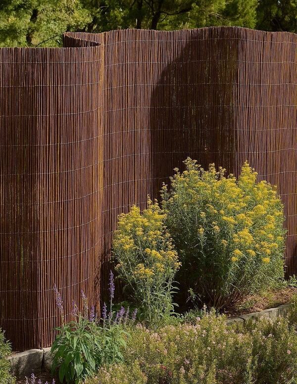 Jardin202 Cercado Mimbre Natural | Mimbre Natural para Cerramientos y  Vallas | Protección de mimbre