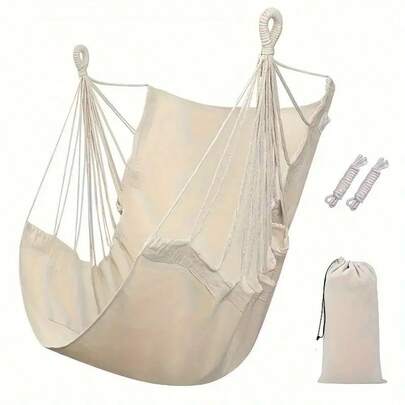 A Hanging Chair, The Design Of Which Provides A Comfortable And Relaxing Experience, Allowing The User To Gently Sway On It And Enjoy A Peaceful Moment. Placing The Hanging Chair In The Outdoor Garden, Patio Or Balcony, Or At Some Vacation Destinations, The Hanging Chair Is A Popular Decoration That Creates A Carefree And Pleasant Atmosphere For Visitors.