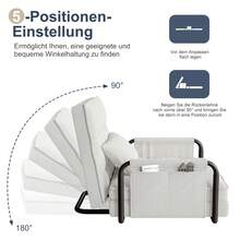 Futon - Beige - Visualizzare 4