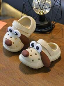 Kinder neue EVA Hausschuhe - Stilvolle, vielseitige, süße Welpen-Dekor Schuhe, geeignet für Jungen & Mädchen als Frühlings-Sommer Strandschuhe, geschlossene Zehen Slip-On, bequeme leichte Wasserschuhe, Partyschuhe