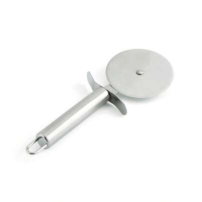 Quid cortador pizza acero inoxidable kitchen renova quid, 22x8x2cm kitchen renova metalizado , , asas o mango acero, apto lavavajillas, entrega 48/72h