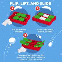 Outward Hound By Nina Ottosson Dog Treat Maze Dog Puzzle Enrichment Toy, Level 2 Intermediate, Green - ColorD - 查看 4