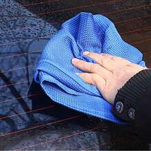 1/5 Stück Auto Wasch Mikrofaser Handtuch - Super saugfähig, fusselfreies Reinigungstuch für Auto-Detailing, Fenster, Spiegel, Glas, Küche und Haushalt, weiches, schnell trocknendes Mehrzweck-Waschläppchen für Autopflege und Haushaltsreinigungsaufgaben