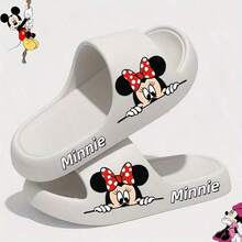 1双，史迪奇天使优雅卡通EVA男女通用拖鞋 - 夏季厚底拖鞋，柔软鞋垫，趣味设计EVA凉鞋，家居拖鞋，情侣拖鞋，男女通用 - 彩色 - 查看 8