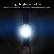 Luz Led Para Bicicleta De Delantera Y Traseras, Luces Para Bicicleta Recargables Y Impermeable, Luz De Neumático Faro De Bicicleta De Emergencia, Kit Para Bicicleta Led Lights, Accesorios Para Bicicletas, 7 Colores De Luz Y 3 Modos De Iluminación - Negro - Ver 7