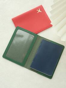 Takeoak Personalized Passport Cover Customized Imprinted Name Passport Customize Letters Cover Passport Holder Cover Travel Wallet Elegant Document Card Holder Unique Travel Gift Birthday Gifts For Anniversaries, For Christmas, For Holiday/ Vacation, For Outdoors/Outings/Travel/Hiking/Stadium/Sports/Climbing, All-Purpose, Large Capacity, Versatile, For Outdoors/Outings/Travel/Hiking/Stadium/Sports/Climbing, For Business/Commute/Work/Office,School Supplies,Back To School,For Office,For School,For Classroom,For Teacher Gifts,For University,For Colleague,For Dorm Rooms,For Teacher,For Boys And Girls,For Teenagers,Junior High School Students,Middle School Students,High School Senior High School Students,College Students,University Students,Freshman,Sophomore,Underclassmen,Chic Autumn,Look Glamour