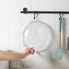 1个装多色微波炉适用、防油防溅盖，专为加热菜肴设计，耐热、防尘，保鲜盖，食品容器盖 - 彩色 - 查看 3