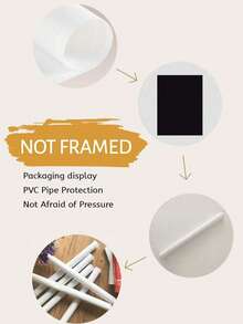 1pc Unframed Wall Art Print: Cherry Bow, Lucky Girl. Ideal Gift For Bedroom, Living Room, Hallway, Wall Art, Wall Decoration, Winter Decoration, Room Decoration Gifts, Birthday Gifts - Multicolor - View 9