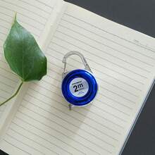 2m Mini Retractable Tape Measure, Portable Home Use Design, Suitable For Daily Clothing Measurement Scenarios