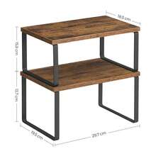 SONGMICS Spice Racks - Brown - View 8