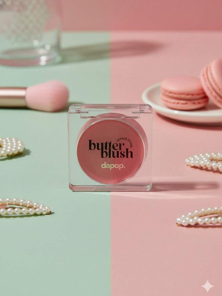 RUBOR EN CREMA BUTTER BLUSH DAPOP TONO WINEBERRY ACABADO MATTE