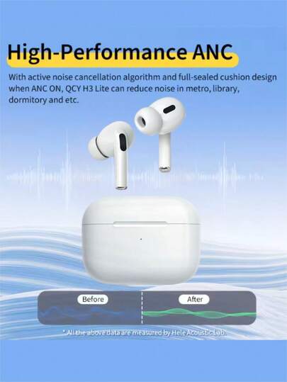 Nuevos auriculares inalámbricos Bluetooth mejorados, auriculares deportivos y para juegos, con tecnología Bluetooth 5.3. Ligeros y portátiles con micrófono incorporado.