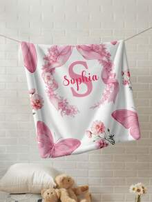 Customized Personalized Memorial Blanket Text Pattern Photo Portrait Design Throw For Adults, Personalized Gift, Thoughtful Gift - Multicolor - View 4
