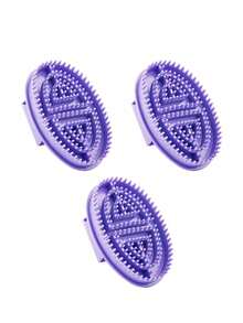 Cepillo de meridianos corporales, cepillo de masaje de meridianos, cepillo de meridianos de silicona, masajeador corporal de raspado manual completo, cepillo suave para relajación de cabeza, abdomen, piernas y Body, cepillo de masaje universal para todas las partes del Body, suave y cómodo, amigable con la piel, cepillo de belleza corporal, regalo perfecto para familiares y amigos. Artículos de belleza esenciales para viajes. - Multicolor - Ver 12