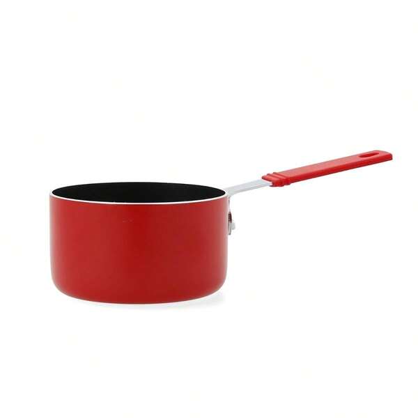 Quid Cazo Aluminio Estampado 12cm - 0,7l Rico Rojo   Apto Vitrocerámica Apto Inducción Apto Eléctrico Apto Gas Asas o Mango Acero Fácil de limpiar Apto lavavajillas Recomendado lavar a mano Entrega 48/72h