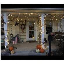 100M 1000 LEDs String Light Fairy Christmas Party Wedding Waterproof In Outdoor Garden Decorative Lamp 8 Modes Warm White - Warm White - View 5