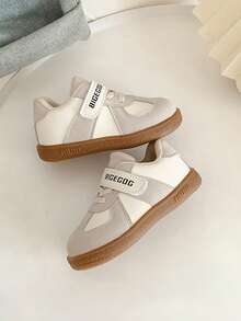 Toddler Boys/Girls Soft Bottom Anti-Slip Shoes, Comfortable Versatile Infant Shoes, Spring/Autumn - Beige - View 5