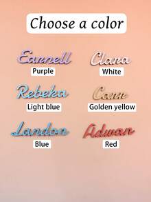 定制姓名牌、个性化姓名装饰、木质姓名牌、定制木质装饰品、木质婚礼姓名牌、2025年可定制圣诞礼物、圣诞装饰品、圣诞节装饰、圣诞节、个性化冰箱贴、礼盒标签、门/牌/墙面装饰、家居装饰、客厅家居装饰 - 彩色 - 查看 6