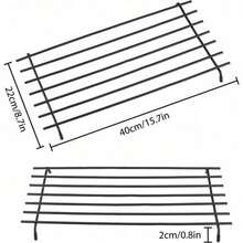 Shoze Kitchen Countertop Pot Rack, Stainless Steel Kitchen Countertop Protector, Protective Metal Pad With Anti Slip Base, Used For Placing Hot And Flat Pots - 2 Pack - View 4