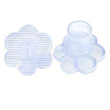 1/5 Pairs High-Heeled Shoes With Heel Covers, Protective Covers, Thin Heels, Anti Slip And Anti-Wear Wedding Shoes, Beach Grass Latin Dance Heel Covers, Noise-Proof Covers, Thickened Wear-Resistant And Noise-Proof Heel Covers, Protective Covers, Wear-Resistant And Anti Slip Heel Covers, Latin Dance High Heels Heel Pads, Fashionable Noise-Proof Heel Covers, Suitable For Weddings, Offices And Parties - Multicolor - View 15