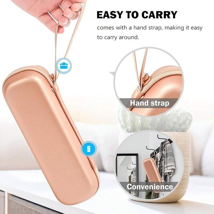 Almacenamiento de papelería Estuche para Cepillos Eléctricos, Funda Protectora Compatible con,, Dental Rotación Ultrasónico para 2 2500/Vitality/Crossaction/DiamondClean/HealthyWhite - Blanco - Añade 8