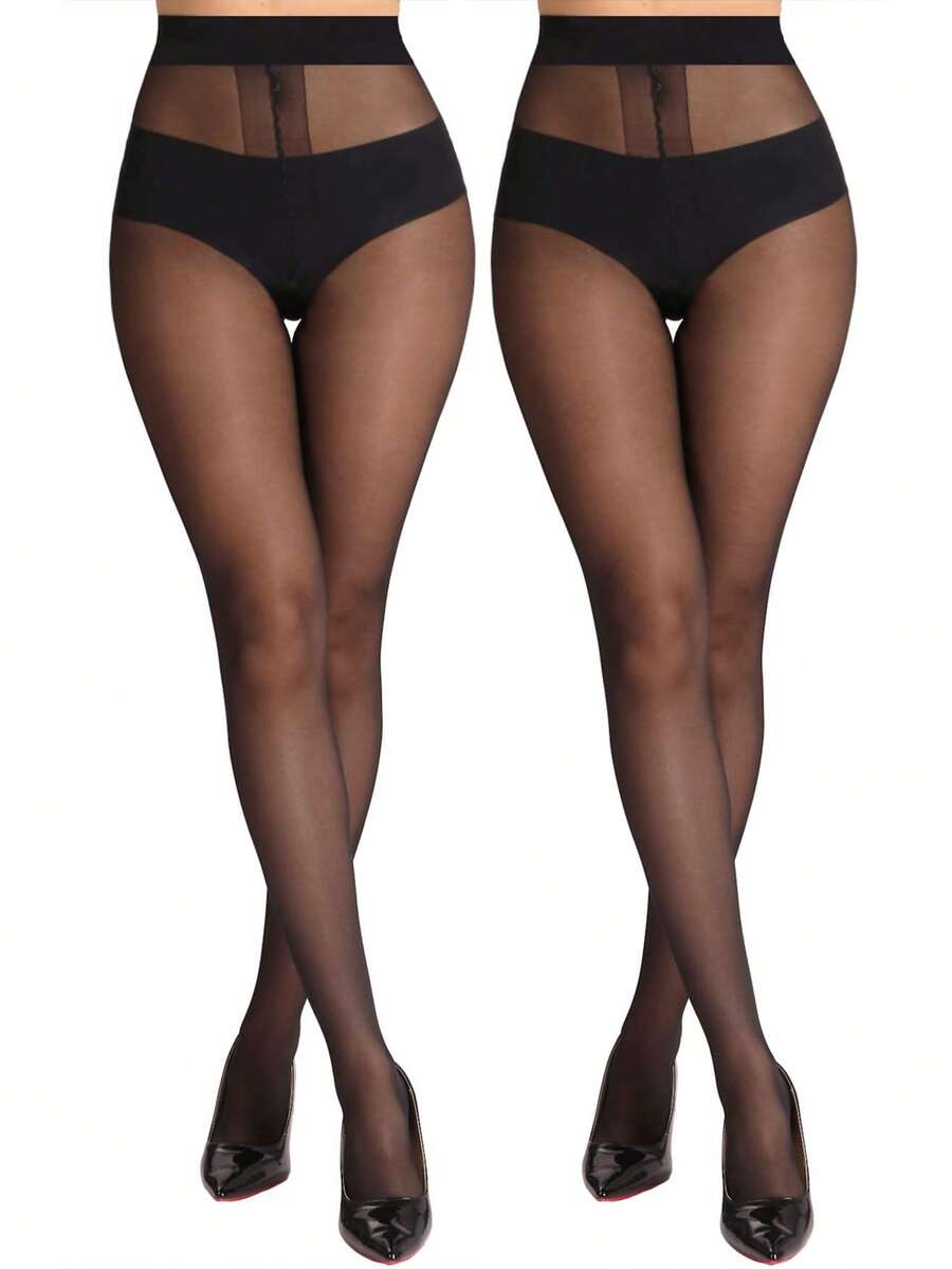 1/2/3 đôi quần tất nữ cỡ lớn, đáy chữ T, chống xước, siêu mỏng, thoáng khí, gợi cảm và thời trang, vớ mỏng, quần legging giúp thon gọn, phù hợp cho mọi dịp.