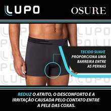 Kit Of 6 Lupo Men's Microfiber Seamless Boxer Briefs, Original Size 436 - Negro, gris y blanco - Ver 3