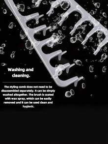 1支纹理发梳，打造蓬松发根，锯齿状梳齿更好地提升发根，适合打造刘海造型，日常护发及沙龙造型。 - 彩色 - 查看 8