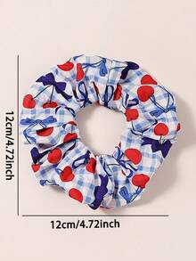 18pcs/Set Cute Fruit Design Satin Soft Solid Color Elastic Hair Ties, Suitable For Women Adorable Hair Accessories,Stocking Stuffers,Stocking Fillers,Stocking Stuffers For Women,Stocking Fillers Women,Christmas Gifts,Gifts,Christmas Stocking Fillers,Gifts For Women,Gift,Christmas Gift,Stocking Stuffers For Adults,Stocking Fillers For Adult,Hair Stuff,Women's Accessories,Stocking Stuffer,Coming-Of-Age Hair Accessory,Christmas Hair Accessories,Gift Ideas For Women,Beauty Stocking Fillers,Christmas Gifts For Women - Multicolor - View 3