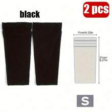 2pcs- Shin Pads Sleeves, Soccer Pads Sleeves For Soccer Sports, Soccer Shin Pad Socks, Football Compression Calf Sleeves With Pocket Can Holding Shin Pads, For Beginner, Athlete, Men & Women