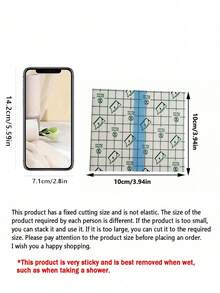 2/6/10/15/20/25/30/35/40/50pcs Invisible Thigh Anti-Chafing Patches, Thigh Anti-Chafing Stickers, Transparent Invisible Anti-Chafing Thigh Patches, Invisible Anti-Friction Thigh Patches, Waterproof Patches, Invisible Thigh Patches, Waterproof, Comfortable Daily Wear, Waterproof Beauty Enhancement Patches, And Comfortable, Suitable For Daily Wear And Special Occasions - Multicolor - View 6