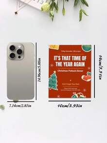 可定制300/500/1000张单页传单，双面印刷，适用于菜单定制、海报定制、商业信息定制、促销海报定制、商业传单定制、咖啡馆菜单定制、餐厅菜单定制。节日祝福 - 彩色 - 查看 3