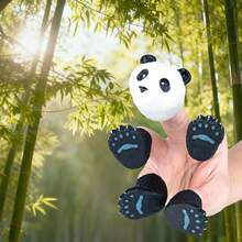 Animal Finger Puppet Funny Toys, Puppet Show Theater Props, Sridiculous Weird Gag Gift Soft Odourless - Multicolor - View 6