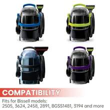 TFKI Aillsa ‎2032287 Replacement Part For Bissell Carpet Cleaners Models 2505 3624 2458 2891 BGSS1481 And 3194 - 如圖 - 查看 7