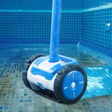 Suction Pool Cleaner, Automatic Pool Vacuum Cleaner, Suction Side Automatic Pool Cleaner, Suction Vacuum Pool Sweeper With 2 Wheels, For In-Ground Pool And Above-Ground Pool Up To 20 X 40 Ft - Blue - View 9