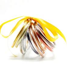 Bộ 9 vòng tay Phật giáo nhồi bông bằng silicon sáng bóng hình nơ - 9 miếng mỗi bộ - Xem 22