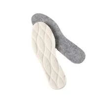 1 Pair Real Wool Insoles Are Cold-Proof And Warm Thermal Lined Thickened Compressed Wool Felt For Winter Winter Felt