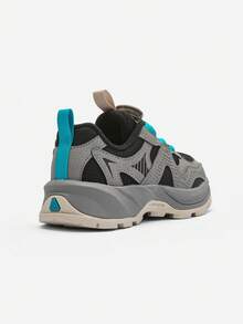 Balabala Kids Unisex Breathable Chunky Sneakers, 2025 Spring Autumn Outdoor Non-Slip - Black Tone - View 5