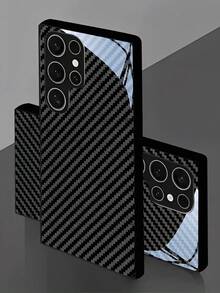 Carbon Fiber Texture Tempered Glass Phone Case Suitable For Compatible With Iphone 17,16, 15, 14, 13, 12, 11, PRO MAX,PRO,PLUS,17Air, Galaxy S25/S24/S23/S22/S21Ultra/FE/Plus/,A71/56/55/54/53/52/36/35/34/32/26/25/24/23/16/15/14/06/A05,Fashion Creative Design New Mobile Phone Case - Nhiều màu - Xem 2