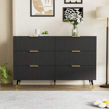 Elegant Sideboard With A Modern Design, Chest Of Drawers And Plenty Of Storage Space [OLD SKU:WF325790791WAA] - Black - View 12
