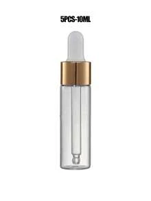10个1/2/3/5/10毫升精油玻璃滴管空瓶样品瓶，带玻璃滴管，可用作眼药水滴管瓶、香水芳香疗法化妆品容器、旅行容器等，非常适合旅行、徒步、度假、日常通勤、办公室或学校使用，也是送给家人、朋友和爱人的理想礼物，尤其适合圣诞节。 - 彩色 - 查看 18