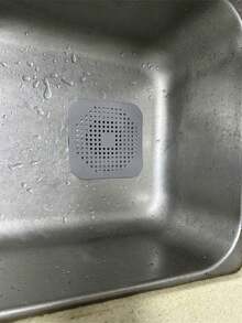 2个/1个带吸盘的排水口毛发收集器，TPR方形淋浴地漏盖，防水水槽过滤器，地漏毛发出口过滤器，适用于浴室、浴缸和厨房，浴室用品，家居装饰，返校季 - 彩色 - 查看 10