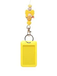 1 chiếc dây đeo cổ đính hạt họa tiết da báo, thích hợp làm thẻ ID, móc khóa, quà tặng tri ân giáo viên, cũng là món quà tuyệt vời cho bác sĩ, y tá và nhân viên nhân dịp Lễ Tình nhân. - Nhiều màu - Xem 7