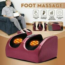 BANBERS Multi-Functional Leg Foot Massager,Foot Massager With Heating Function For Legs, Arms, Plantar Fasciitis, Relieves Pain, Promotes Blood Circulation And Relaxation, A Great Holiday/Birthday Gift For Both Men And Women,Father's Day Gifts - 美規A型插(110-127V) - 查看 4