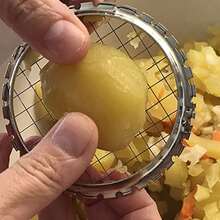 2pcs Stainless Steel Egg Slicer Cutter Cut Egg Device Grid For Vegetables Salads Potato Mushroom Tools Chopper For Kitchen Chopper - Multicolor - View 2