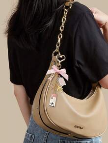 1个旅行主题钥匙扣，带有埃菲尔铁塔、飞机和行李箱吊坠 - 粉色蝴蝶结和金色点缀，刻有“我的爱”字样的标签 - 耐用的金属材质，适合送给女性、旅行者、生日、周年纪念日、生日礼物、趣味吊坠，也是送给家人、朋友和爱人的绝佳礼物，非常适合斋月、开斋节、情人节、圣诞节或感恩节。 - 彩色 - 查看 4