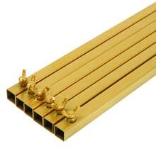 Set Of 2 Wedding Arches Made Of Iron, Sturdy Metal Arch Stands For Photo Background, Elegant Round Arches For Wedding Ceremonies And Parties, Easy To Assemble Decoration For Wedding Ceremonies, Birthdays, Photo Corners, Room Decorations, Festive Atmosphere - 金色 - 查看 10