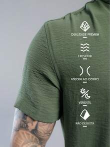Men Shirts - màu xanh lá - Xem 4