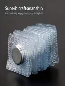 10/20/40pcs Hidden Magnetic Snap,Invisible Magnets Sew In PVC For Thin FabricsInvisible Magnetic Buckles, 1cm/0.39in Metal Stitching Accessories, Suitable For Bags, Clothing, Curtains, Sofa Covers, Hidden Round Magnetic Fasteners With Stronger Magnet, Magnetic Buckle