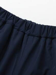 Balabala 男童抓绒工装裤，2025冬季保暖款 - 深藍 - 查看 6